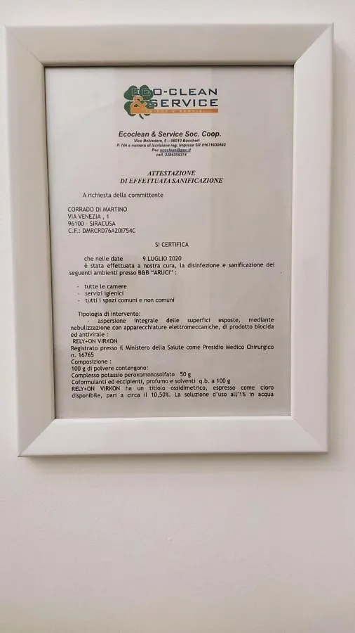 Aruci B&B Syrakus 3*,